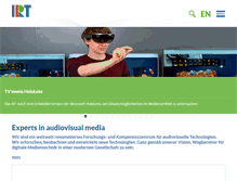 Tablet Screenshot of irt.de